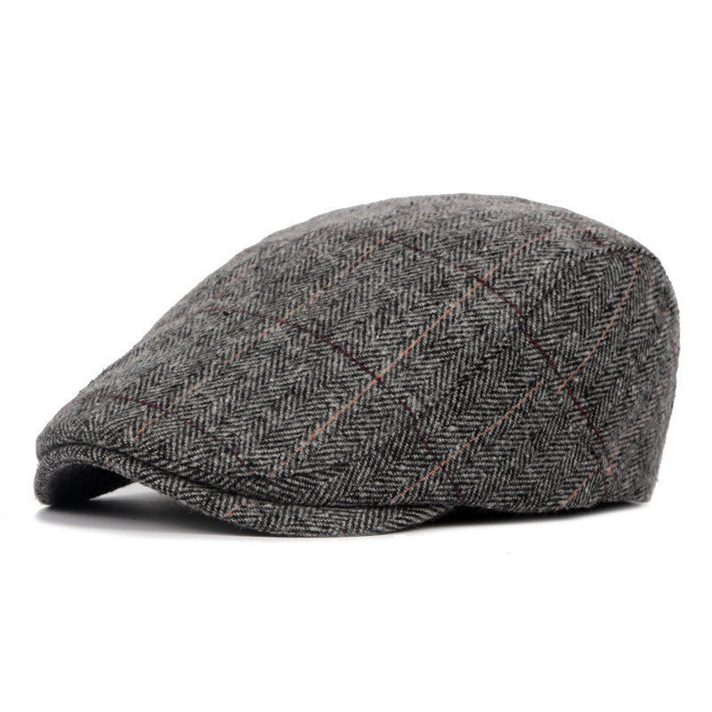 Hat Men&#39;s Middle-aged And Elderly Duck-tongue Forward Cap