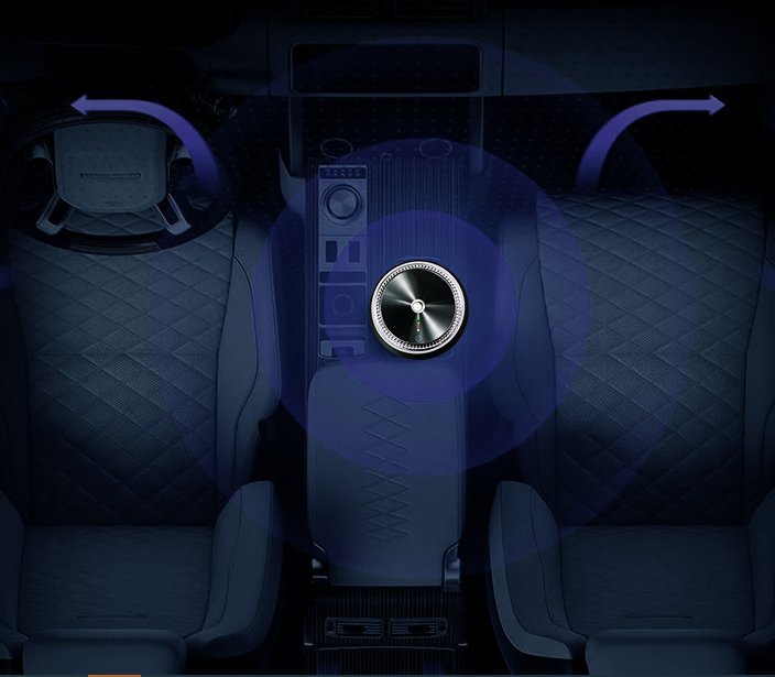 Smart Car Aroma Diffuser Seat Type Smart Spray Mist Flower