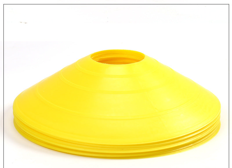 Football training round hole sign plate