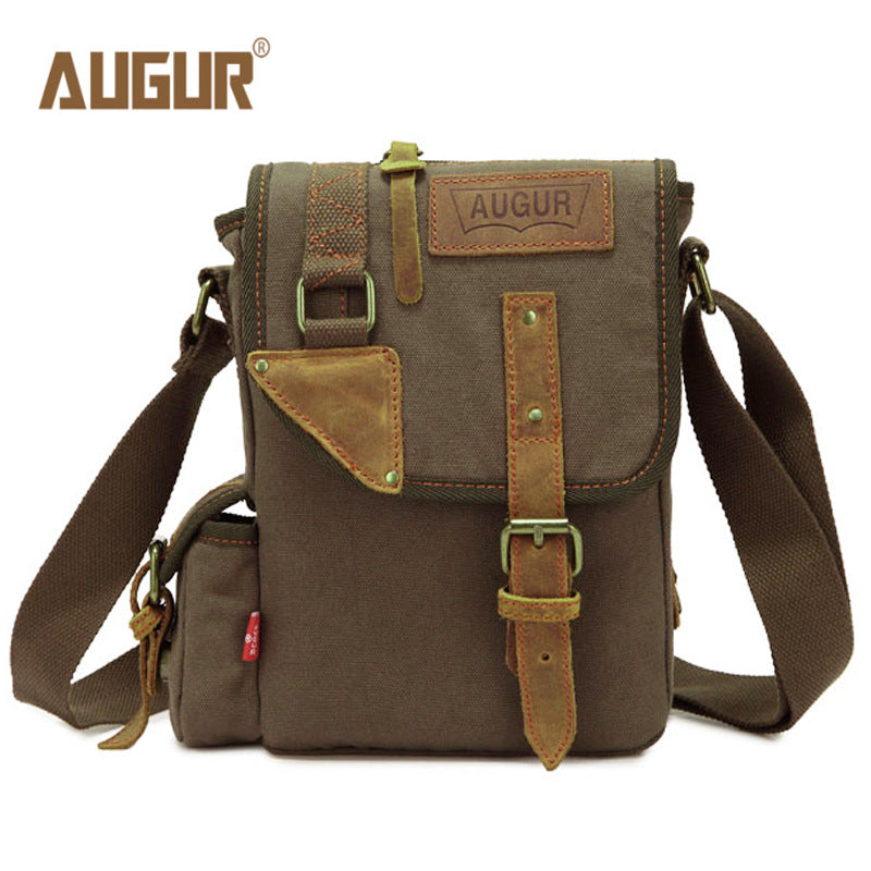 new canvas bag, leisure men&#39;s bag, men&#39;s shoulder bag, Korean bag leisure business package 601