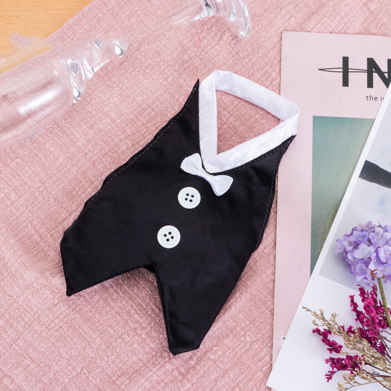 New Product Creative Wine Bottle Cover Cloth Wedding Dress Wedding Decoration