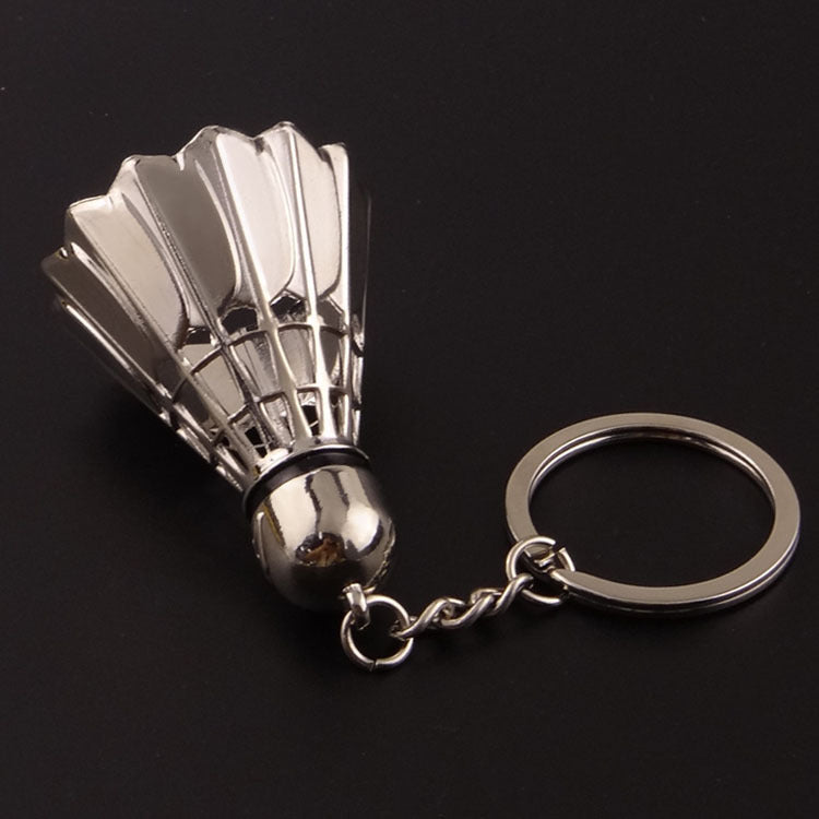 Badminton keychain simulation fashion key chain