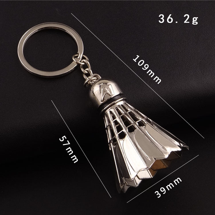 Badminton keychain simulation fashion key chain