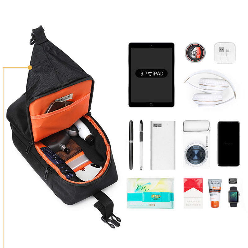 Sports crossbody bag men&#39;s chest bag