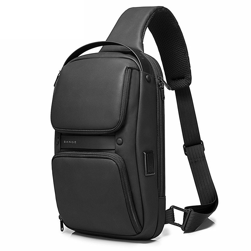 Men&#39;s Chest Bag Casual Messenger Bag Trend Japanese And Korean Shoulder Bag