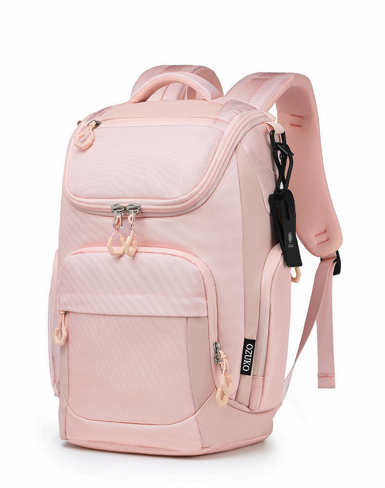 Outdoor Waterproof Computer Bag For Men Business Backpack With Multiple Pocket Design