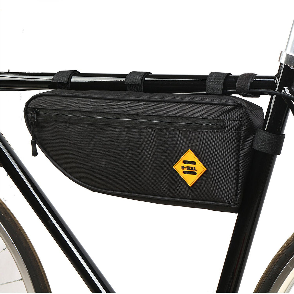 Bicycle large capacity triangle bag