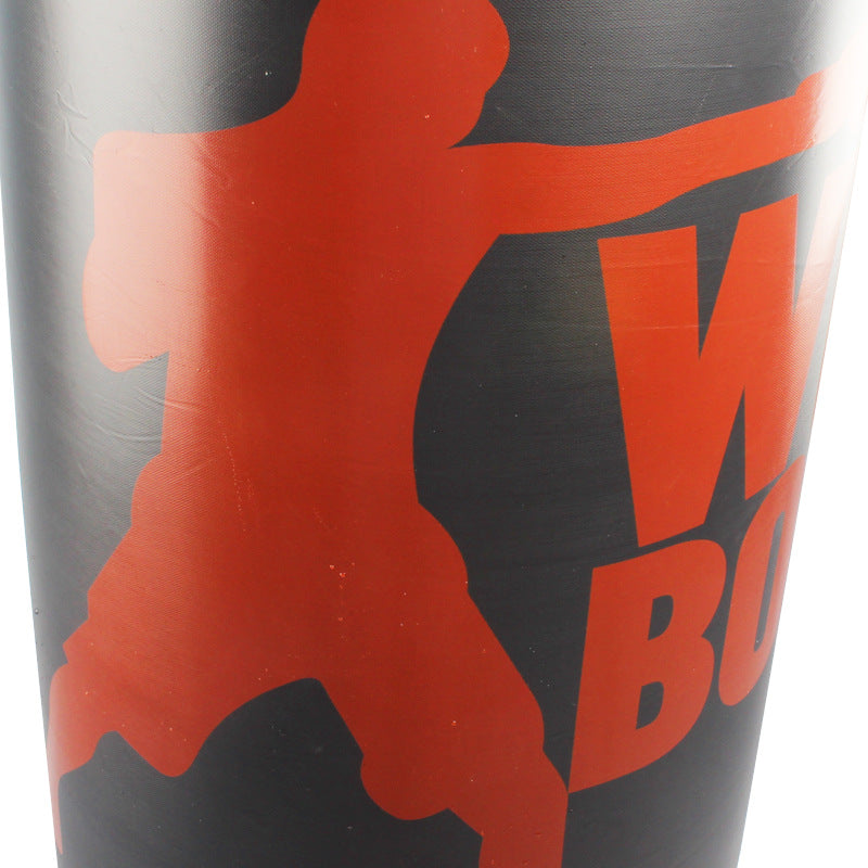 Inflatable boxing column tumbler boxing 1.6 meters to send foot pump