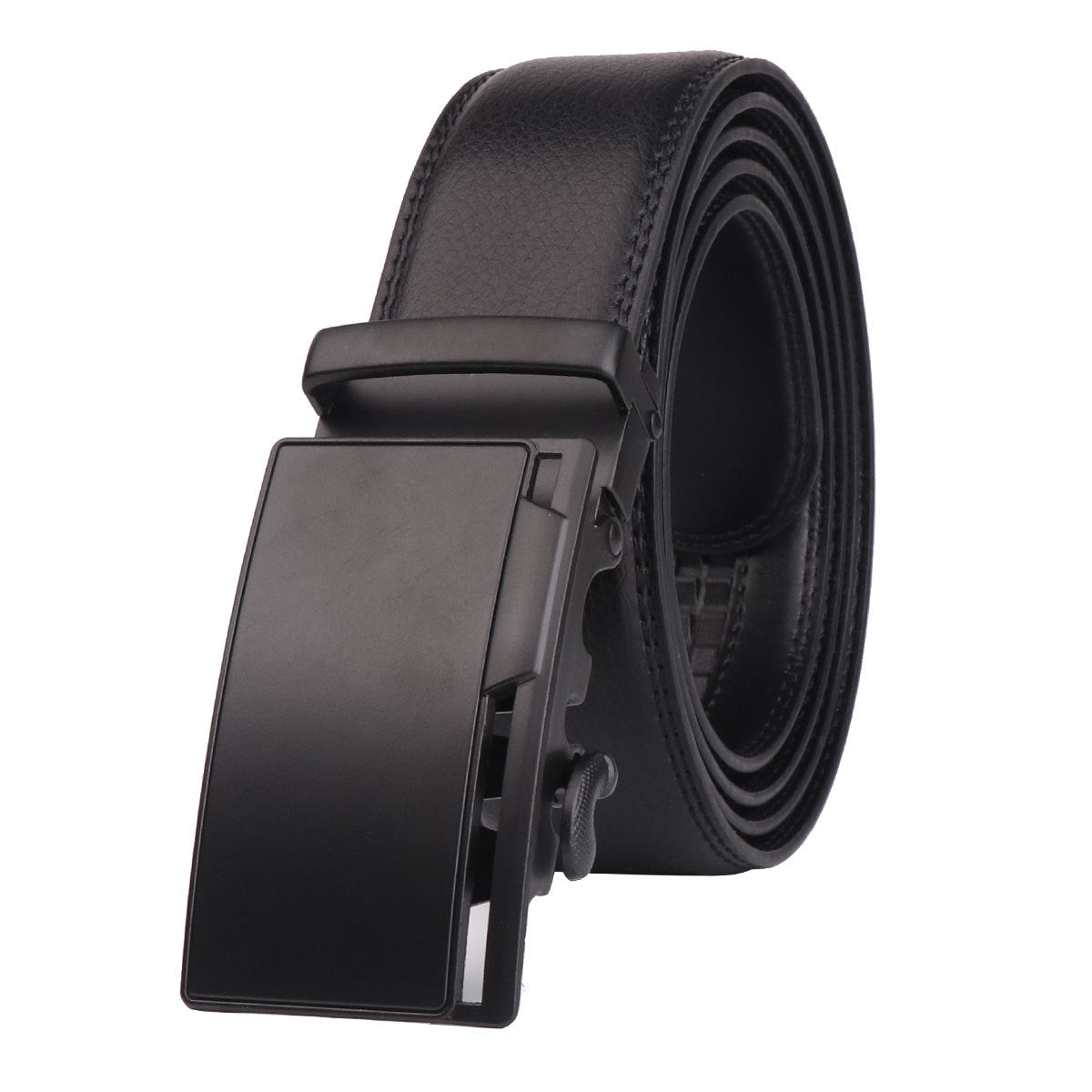 Leather men&#39;s belt