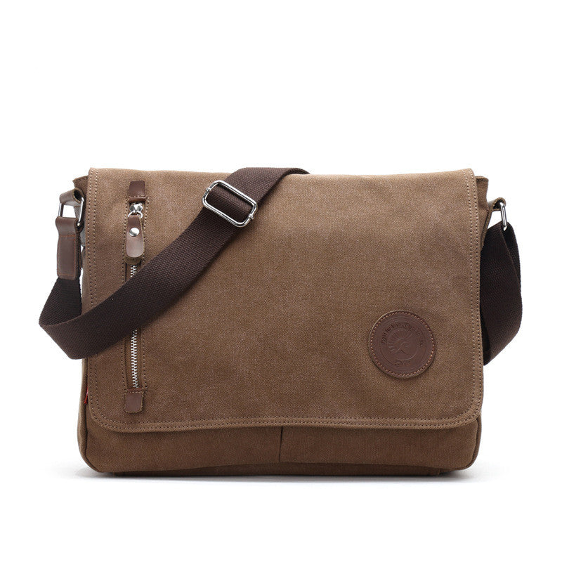 New canvas bag men&#39;s shoulder bag