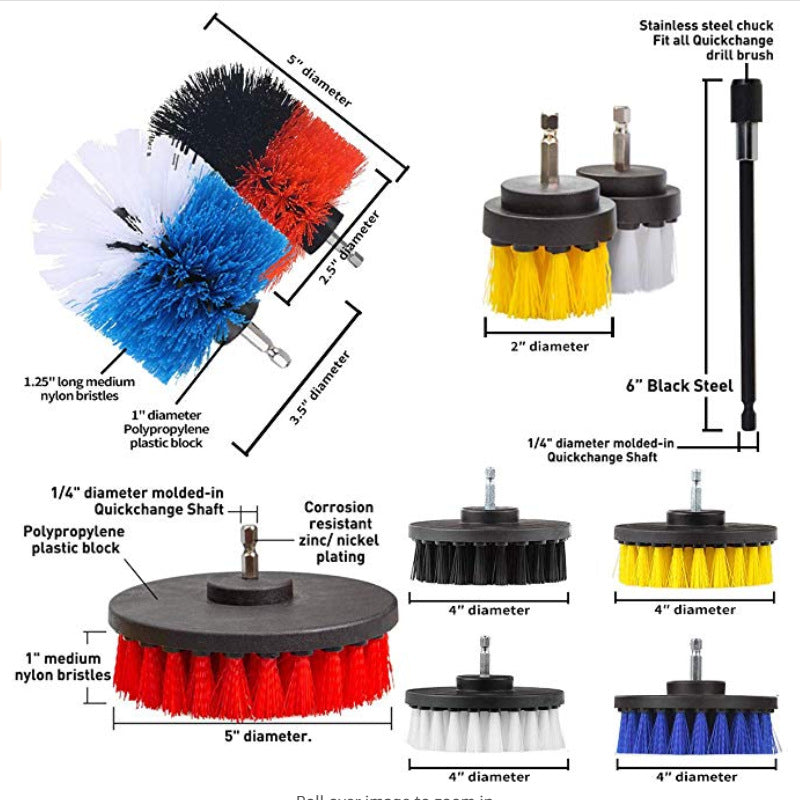 31-piece electric cleaning kit