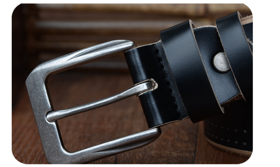 Men&#39;s leather belt