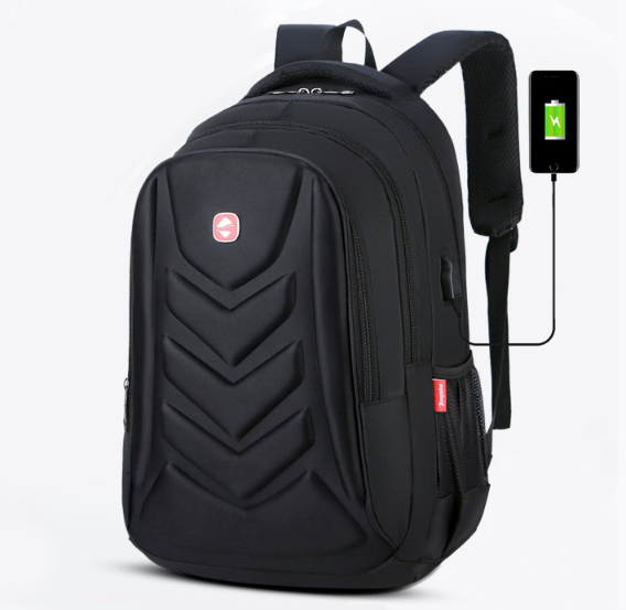 Men&#39;s USB Charging Waterproof Laptop Backpack