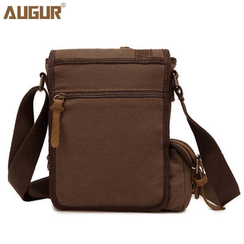 new canvas bag, leisure men&#39;s bag, men&#39;s shoulder bag, Korean bag leisure business package 601