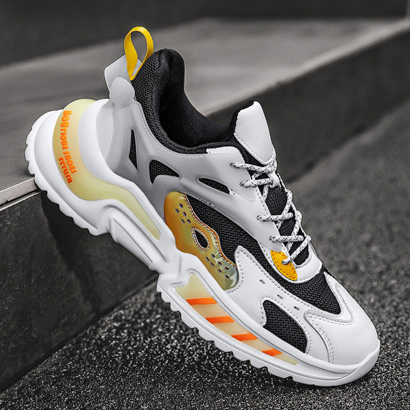 Mesh Running Casual Sneakers Breathable Coconut Daddy Shoes