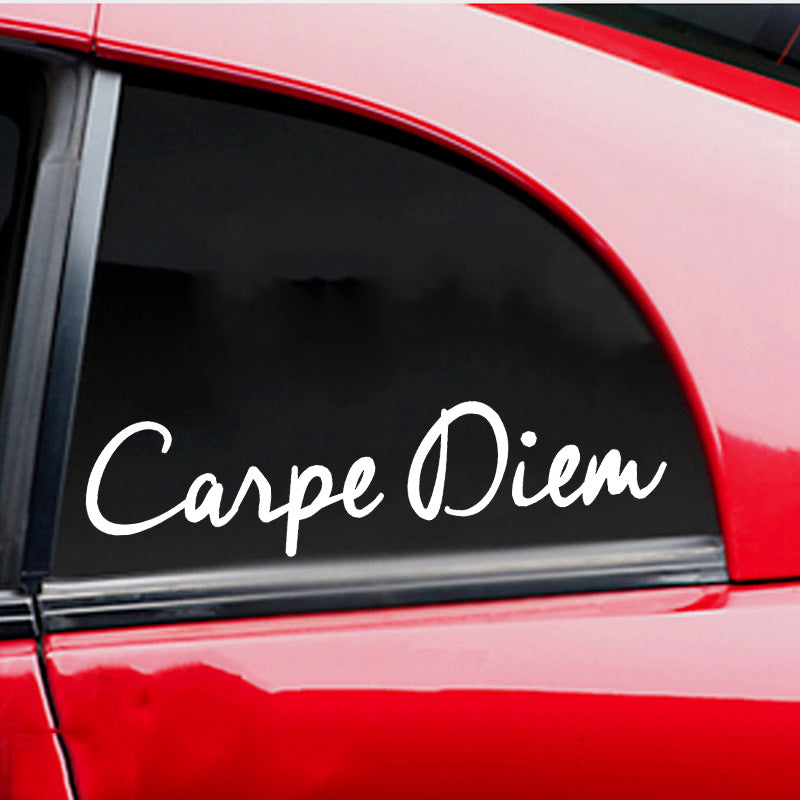 Foreign Trade Car Stickers CARPE DIEM Fashion Text Car Styling Personalized Custom Stickers