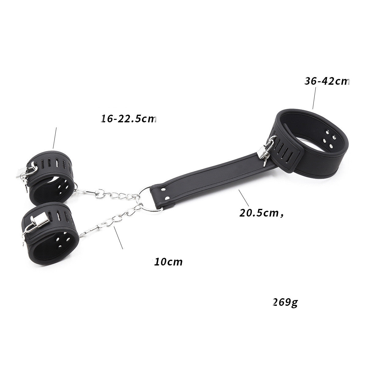 Secret Room Escape Reverse Back Lock Handcuffs Props