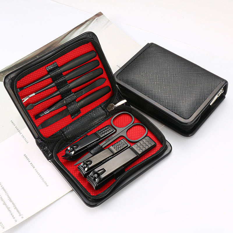 Stainless Steel Nail Clipper Set 9 Pieces