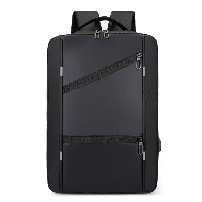 New Computer Bag Men&#39;s Business Simple Multi-functional Backpack Usb Charging
