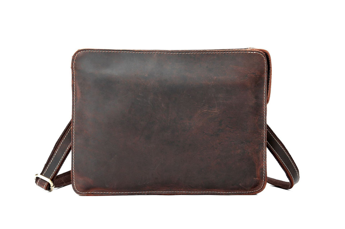 Vintage Leather Shoulder Crossbody Bag