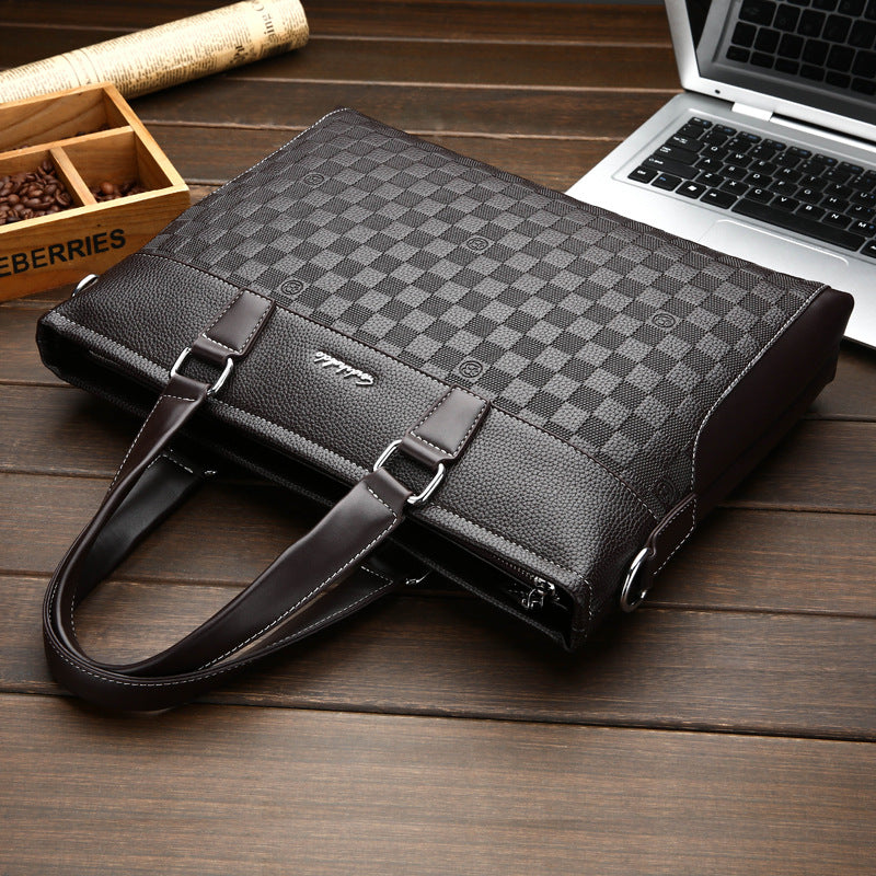 Fashion Personality Casual Men&#39;s Bag Business Handbag