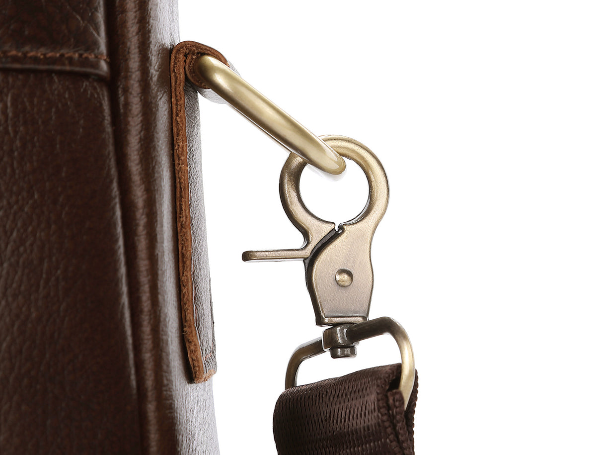 Men&#39;s Portable One-shoulder Cross-body Briefcase