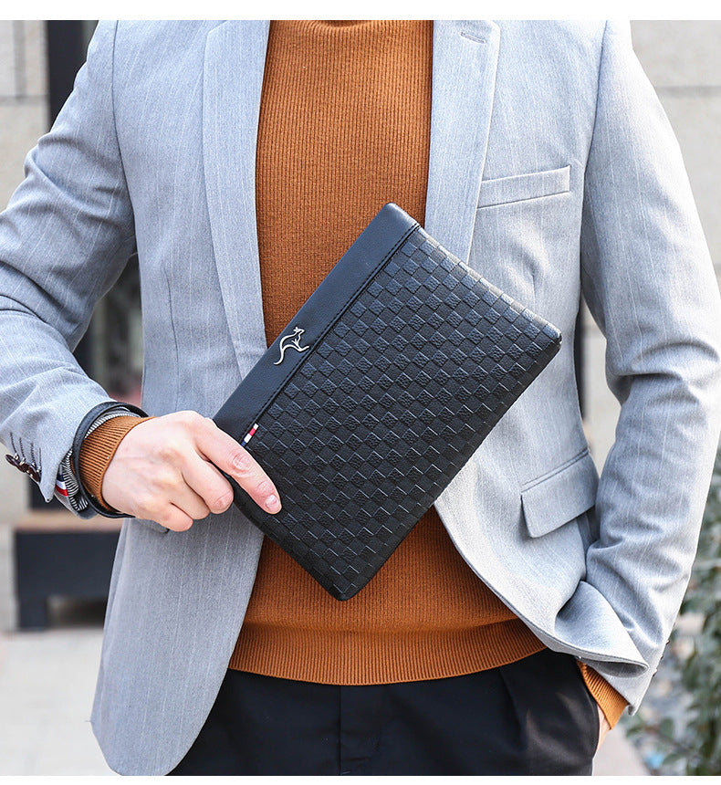 Men&#39;s Trendy Large Capacity Men&#39;s Handbag