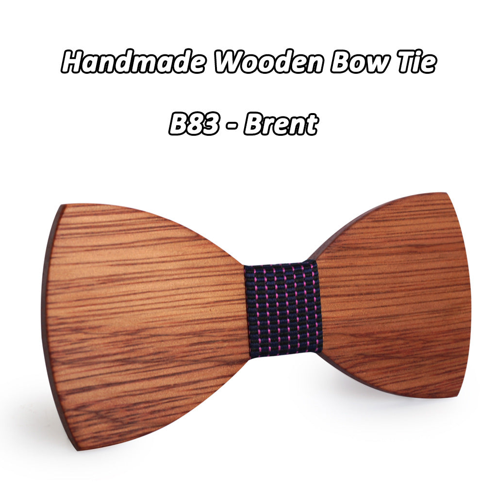 Wooden tie knot
