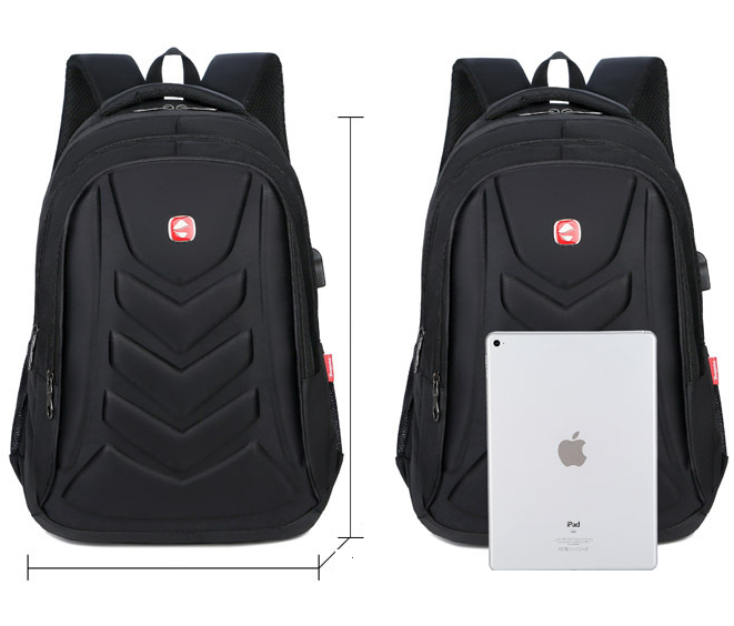 Men&#39;s USB Charging Waterproof Laptop Backpack
