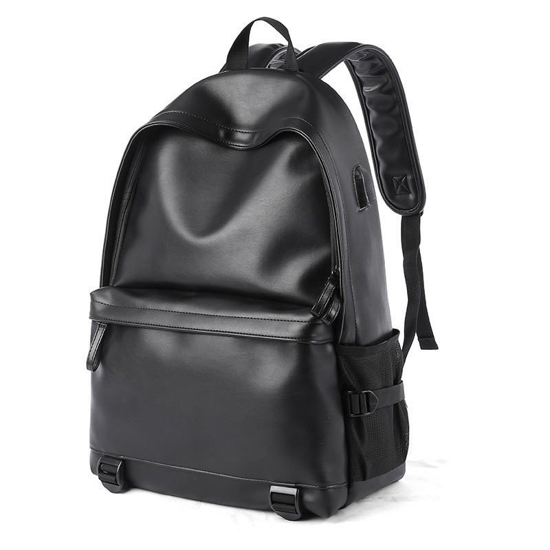 Men&#39;s backpack pvc large capacity usb waterproof backpack