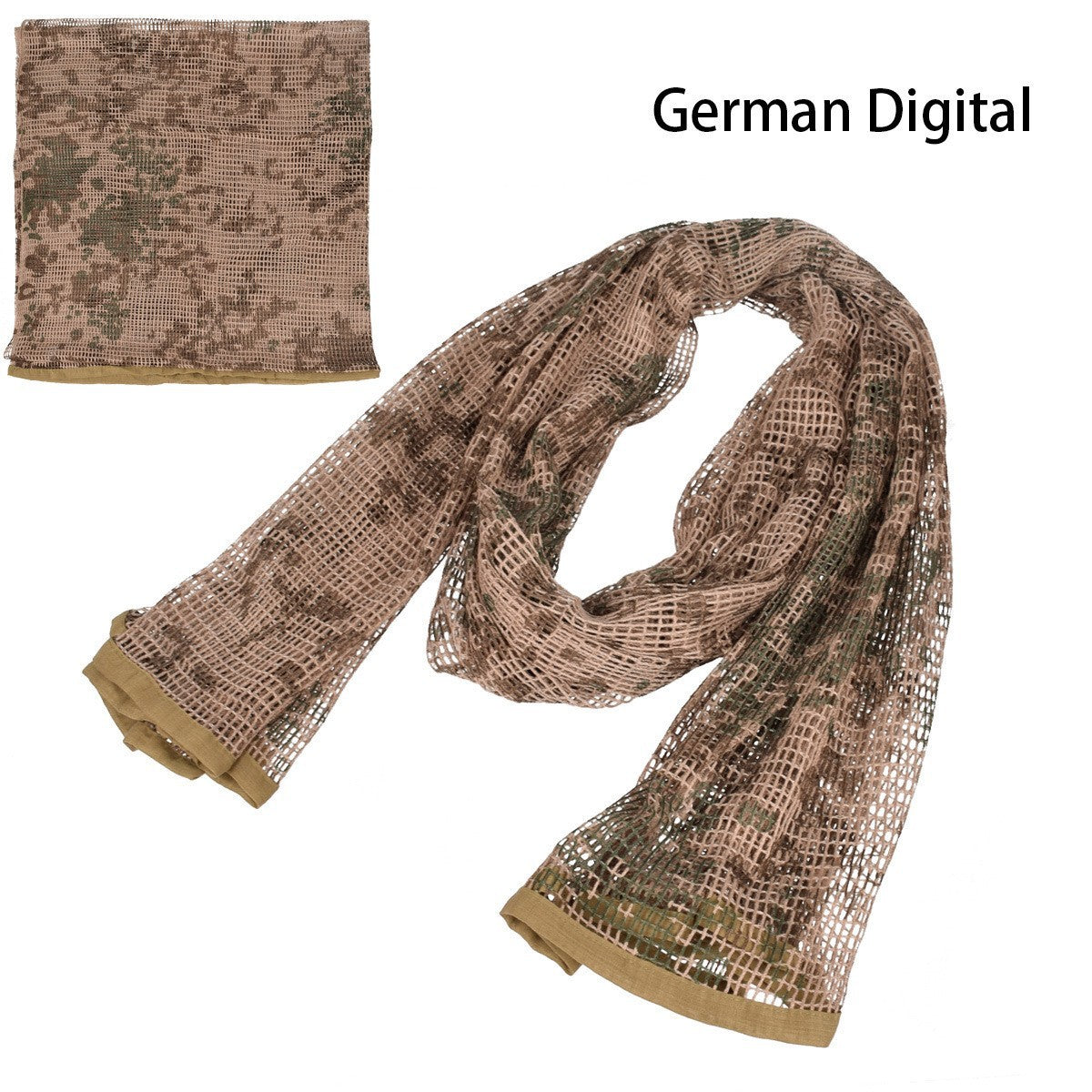 Breathable camouflage outdoor men&#39;s and women&#39;s scarves