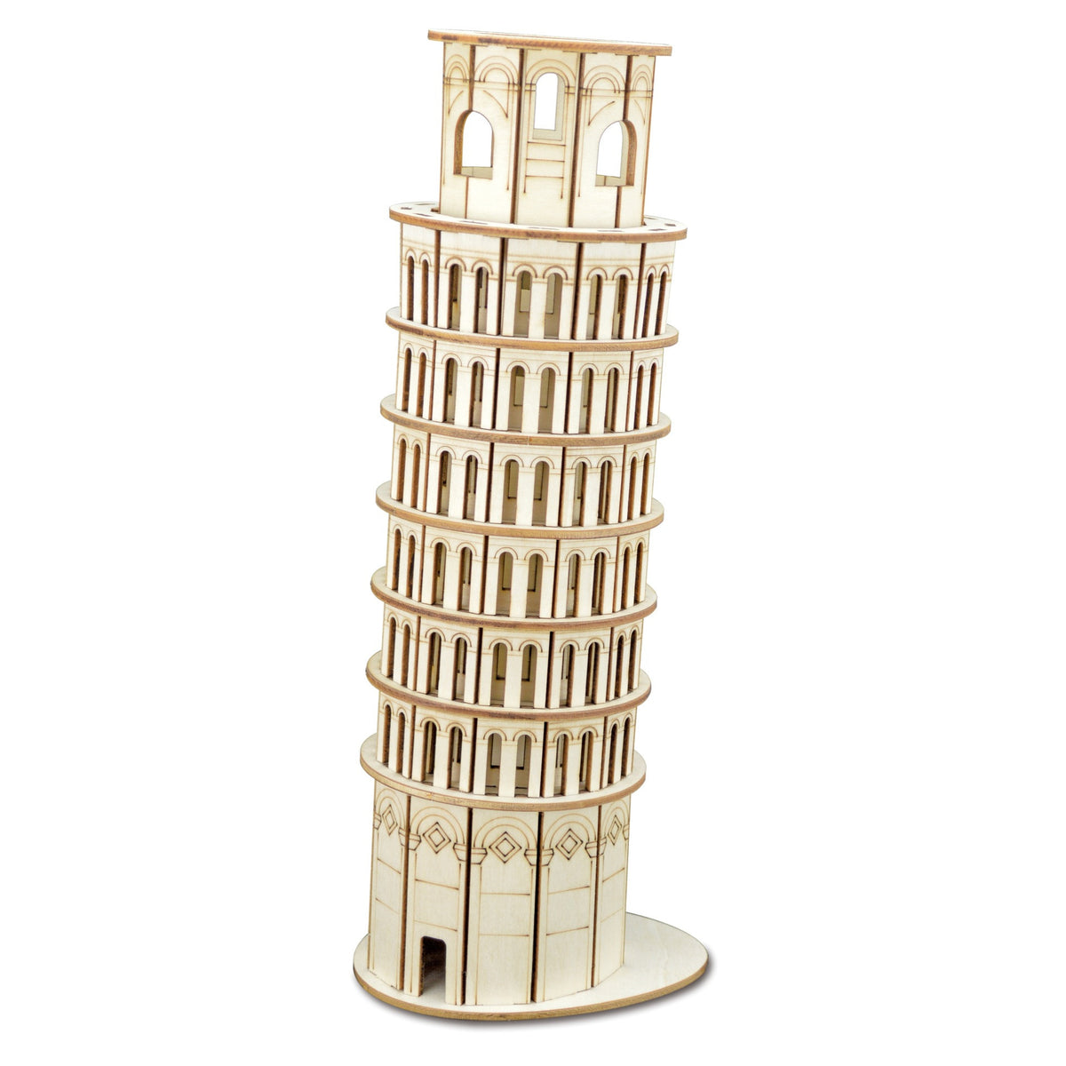 Three-dimensional puzzle of Leaning Tower of Pisa