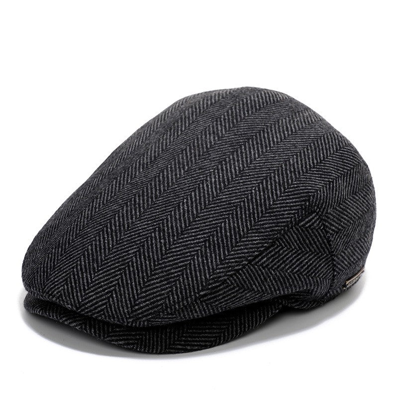 Retro Men&#39;s Duck Tongue Beret