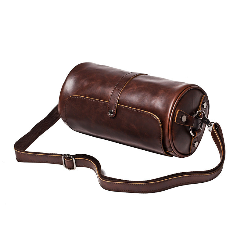 Retro fashion small leather bag