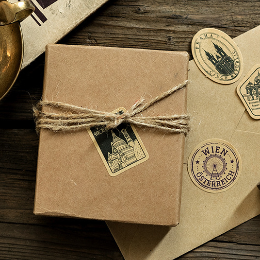 Creative hand-shaped decorative sticker