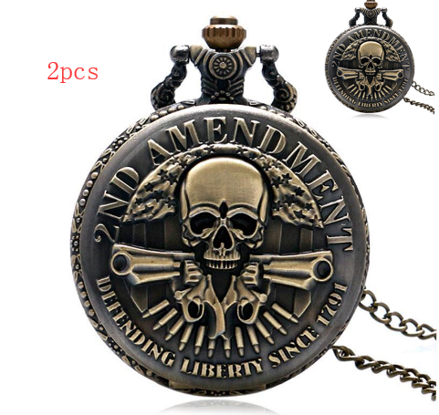 2nd Amendment Vintage Pocket Watch