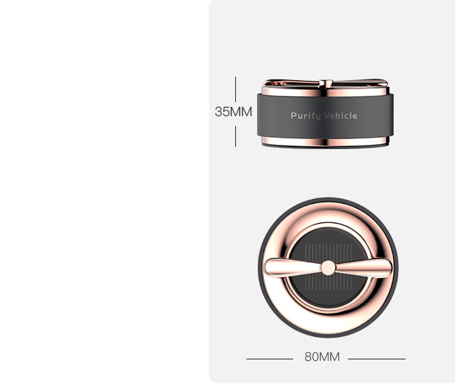 Solar car aromatherapy