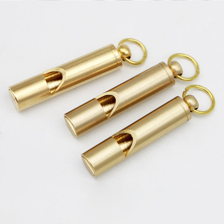 Outdoor Survival Vintage Judge&#39;s Brass Whistle
