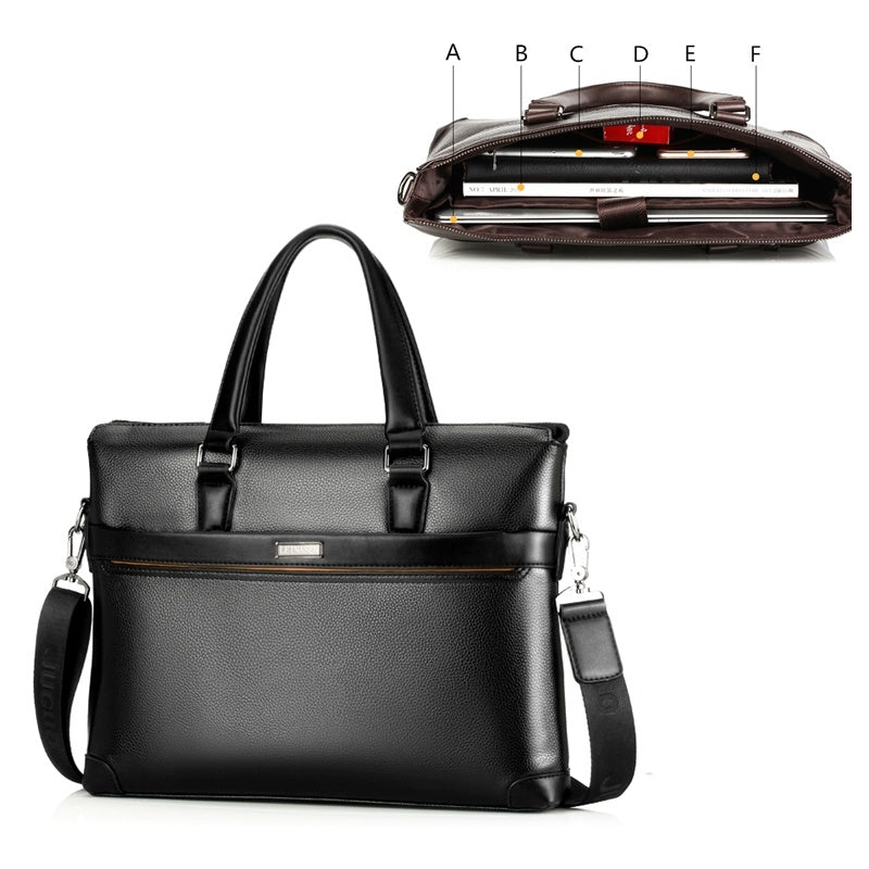 Men&#39;s diagonal handbag briefcase