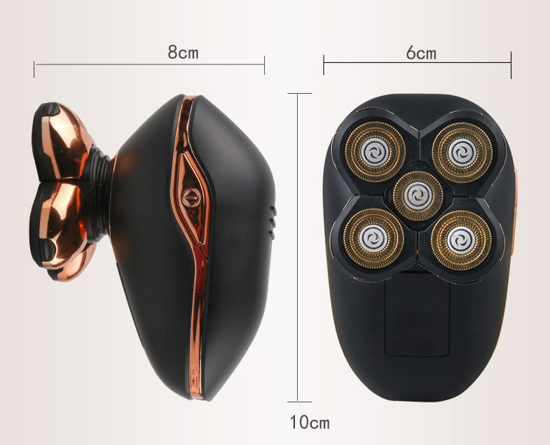 LCD digital display electric shaver