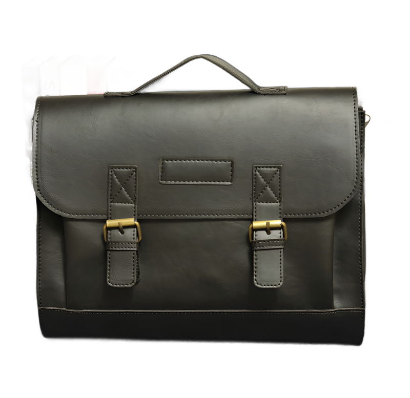 Da Vinci Leather Handbag briefcase men&#39;s classic single shoulder bag