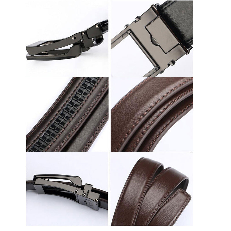 Men&#39;s leather belt