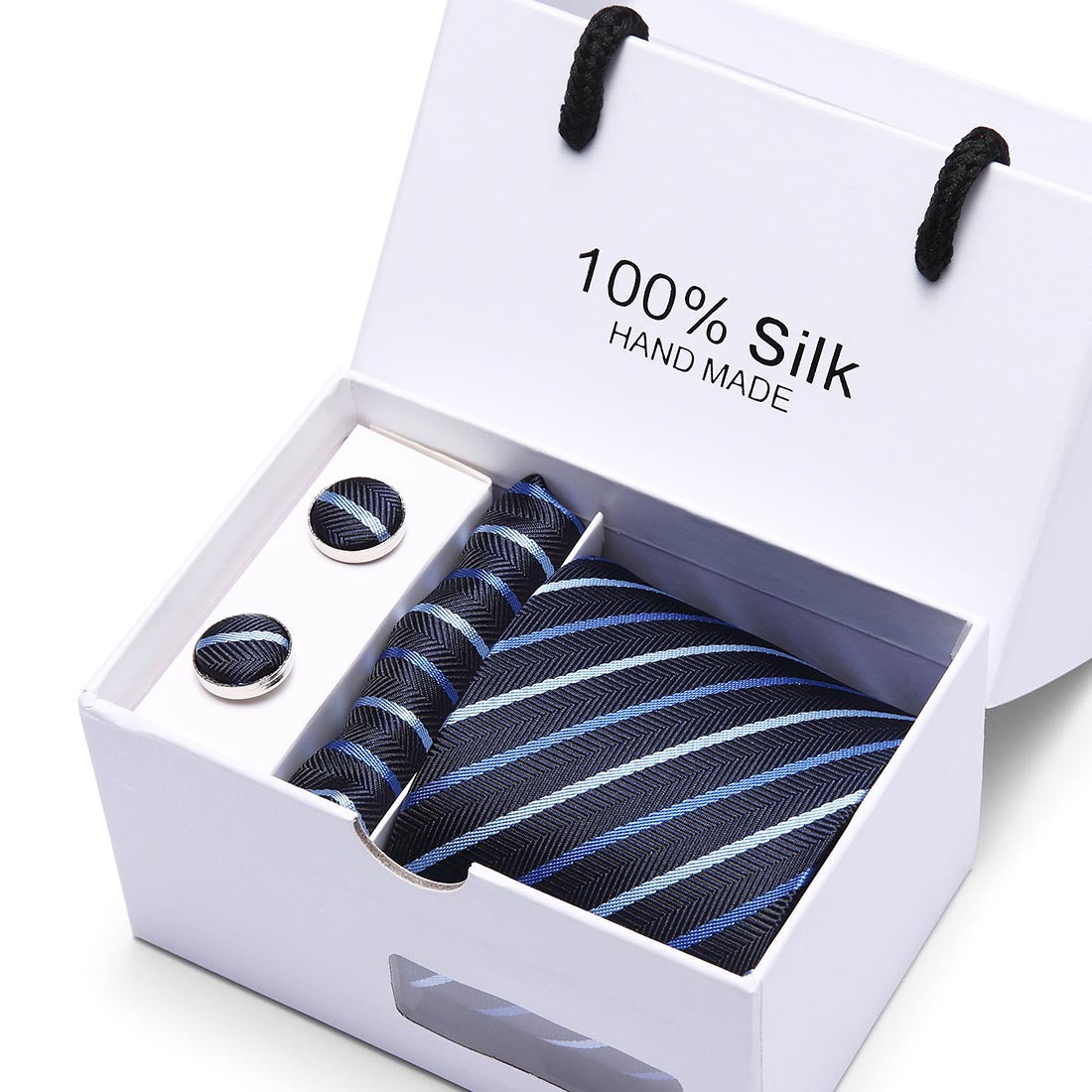 Men&#39;s gift box 5-piece suit business formal wedding tie