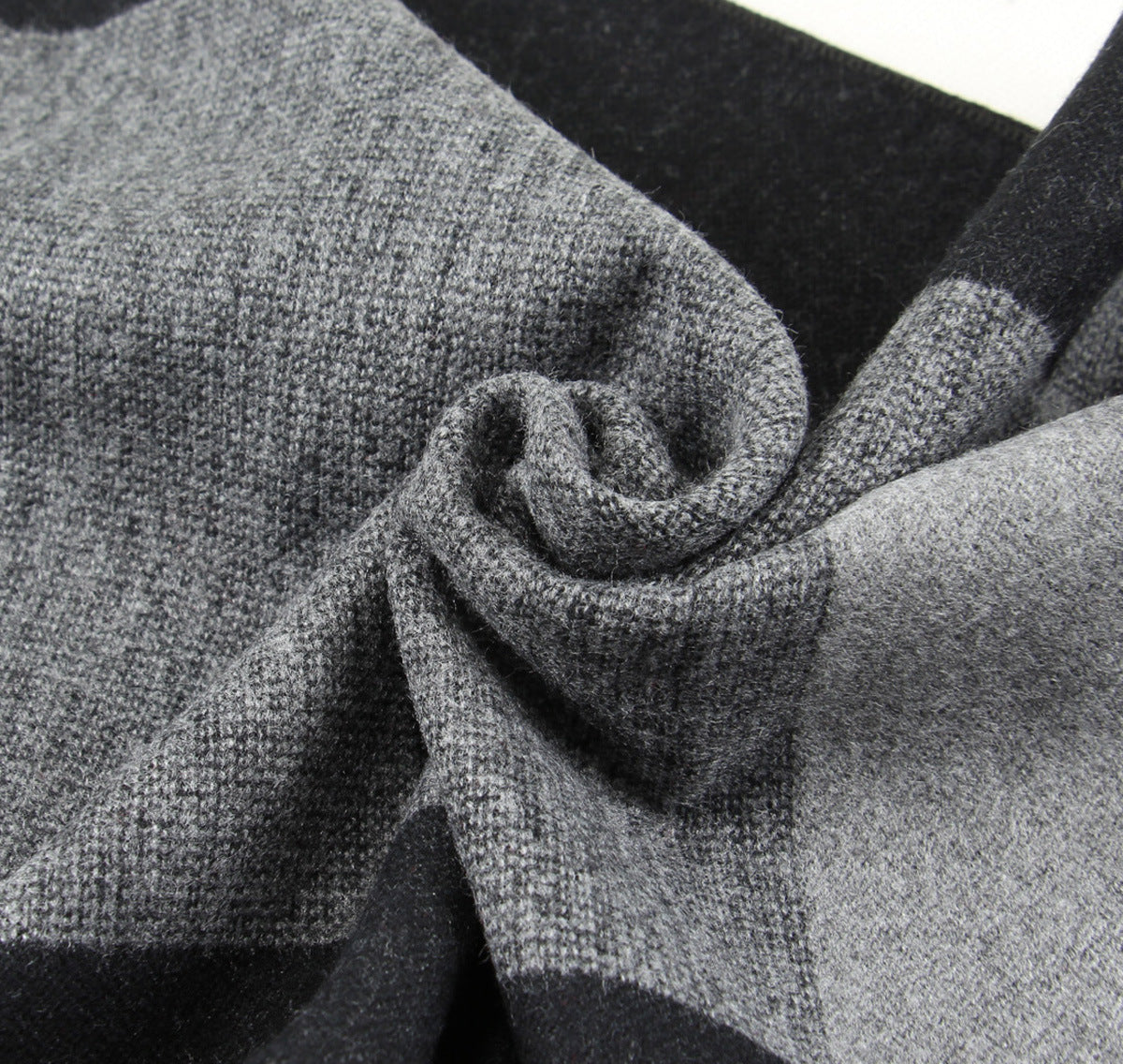 Men&#39;s Fashion Casual Knitted Jacquard Warm Scarf