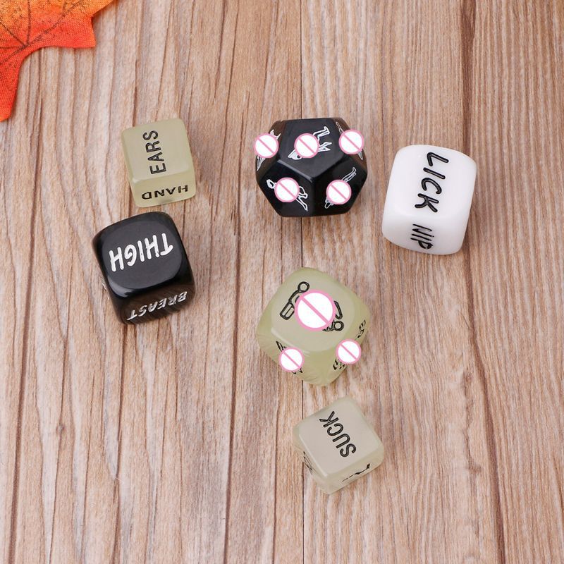 English Fun Dice Toy For Men And Women