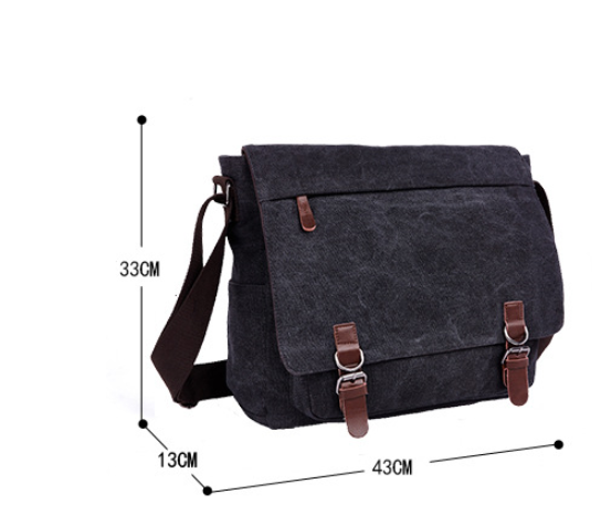 Versatile canvas bag practical business computer bag