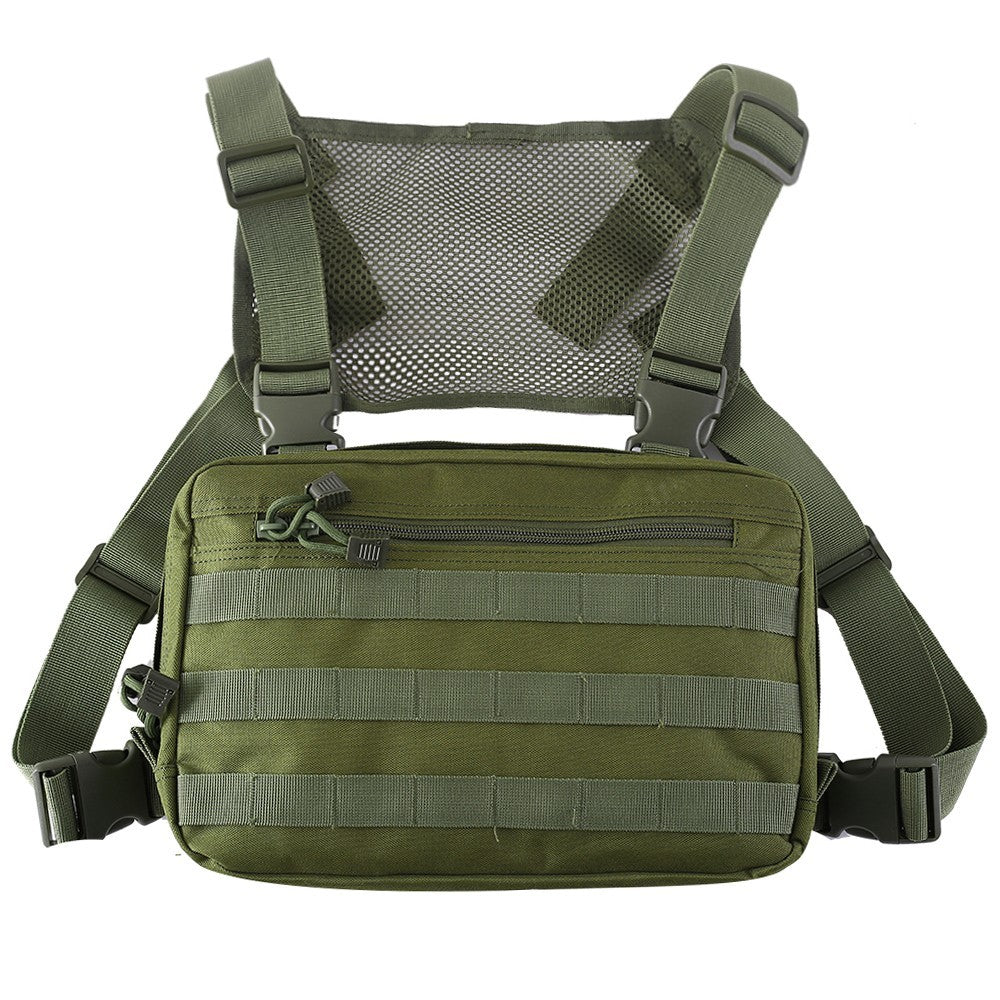 Tactical Outdoor Chest Pocket Practical And Convenient Mesh Breathable Chest Bag