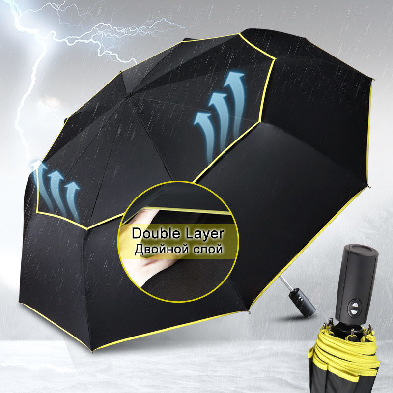 Fully automatic folding umbrella for men and women