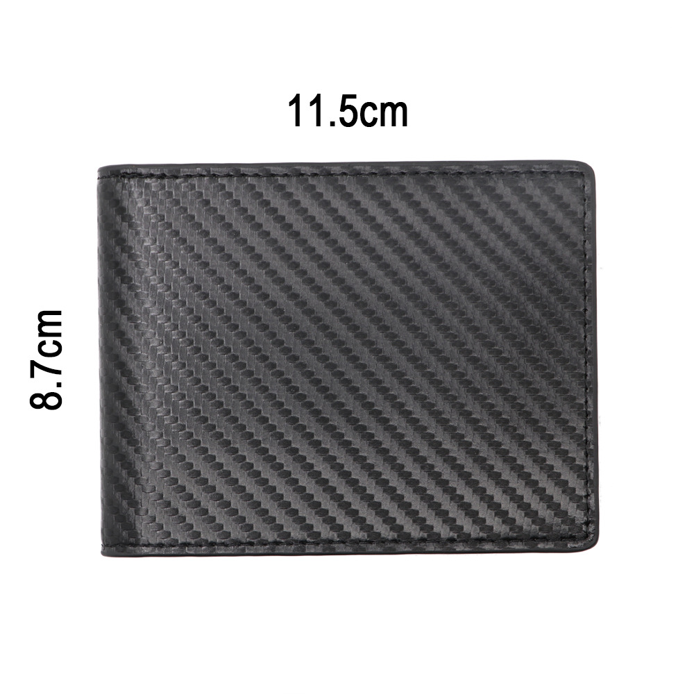 Carbon fiber men&#39;s wallet