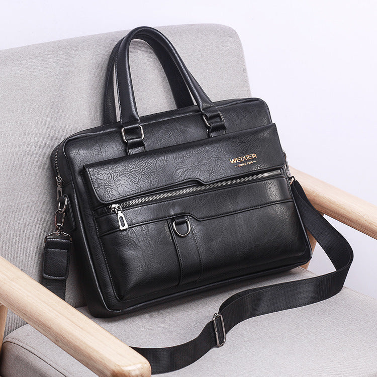 New retro men&#39;s briefcase